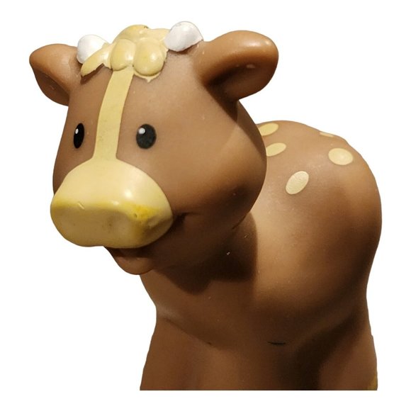 Fisher Price Little People Cow 2002 Deluxe Christmas Nativity Replacement - Picture 5 of 9